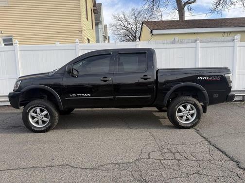 Galaxy Black Metallic 2010 Nissan Titan Pro-4X