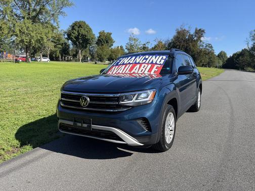 Tourmaline Blue Metallic 2021 Volkswagen Atlas S