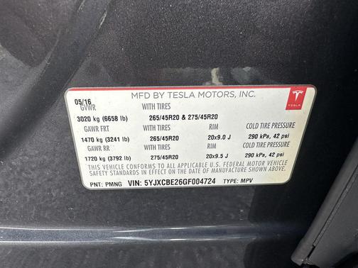 2016 Tesla Model X 75D FREE SUPERCHARGER