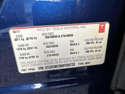 2017 Tesla Model X 75D