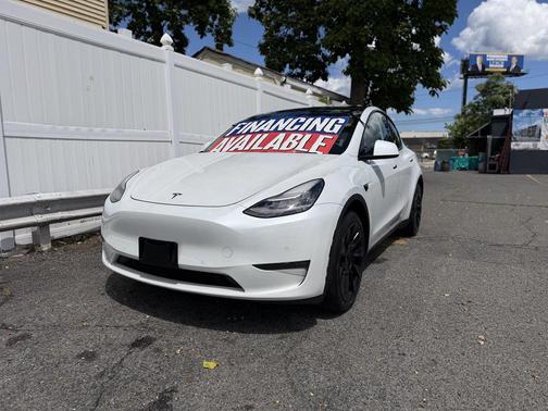 Pearl White Multi-Coat 2020 Tesla Model Y Long Range Dual Motor All-Wheel Drive