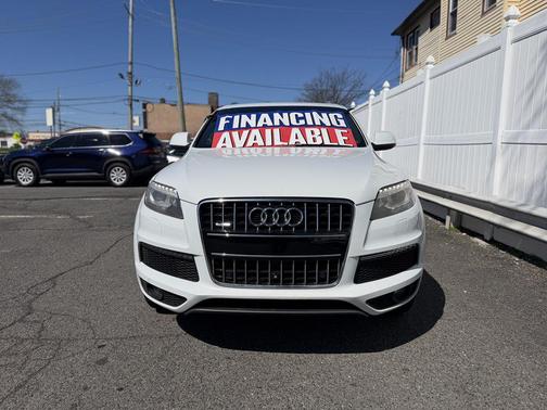 WHITE 2015 Audi Q7 3.0T S line Prestige