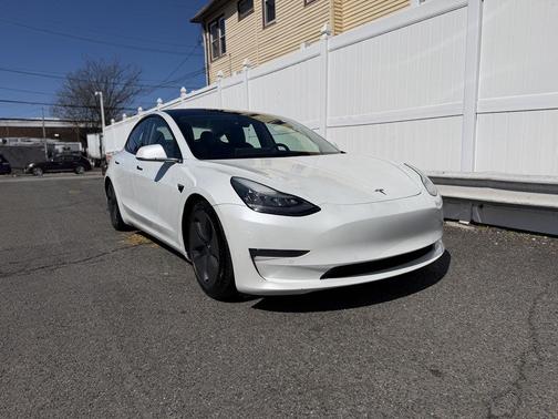 Pearl White Multi-Coat 2020 Tesla Model 3 Long Range