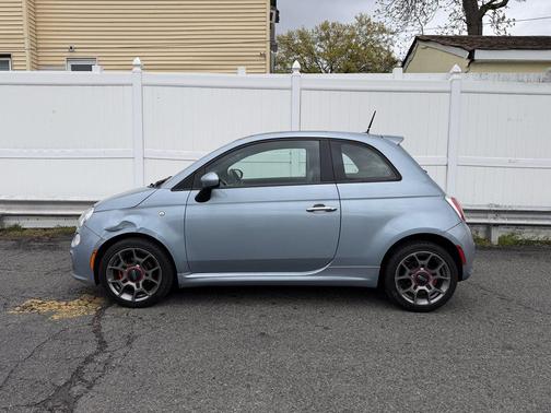 Luce Blu (Light Blue) 2013 FIAT 500 Sport