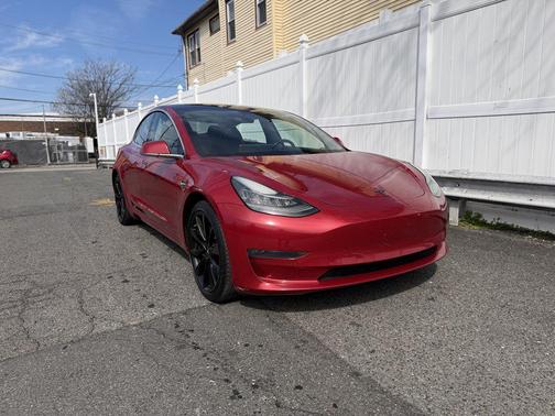Red Multi-Coat 2018 Tesla Model 3 Long Range