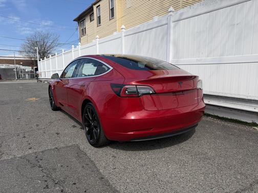 Red Multi-Coat 2018 Tesla Model 3 Long Range