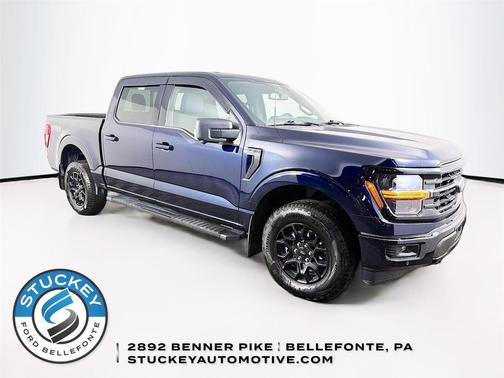 Antimatter Blue Metallic 2025 Ford F-150 XLT