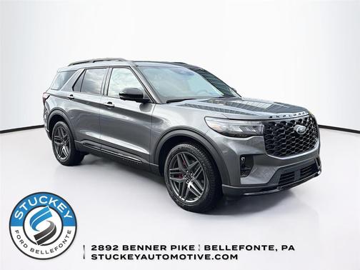Carbonized Gray Metallic 2026 Ford Explorer ST