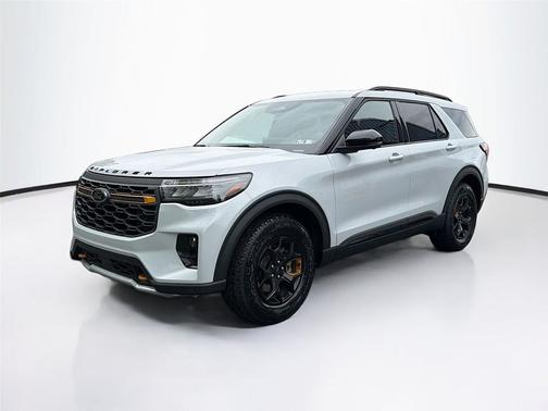 Space White Metallic 2026 Ford Explorer Tremor