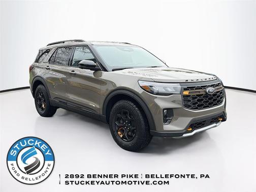 Marsh Gray 2026 Ford Explorer Tremor