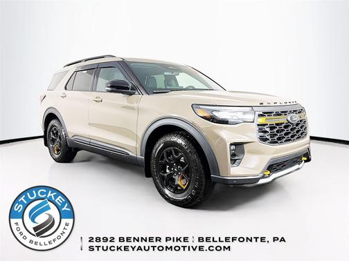 Marsh Gray 2026 Ford Explorer Tremor