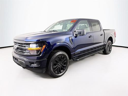 Antimatter Blue 2025 Ford F-150 XLT
