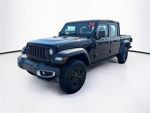 Black Clearcoat 2024 Jeep Gladiator Sport