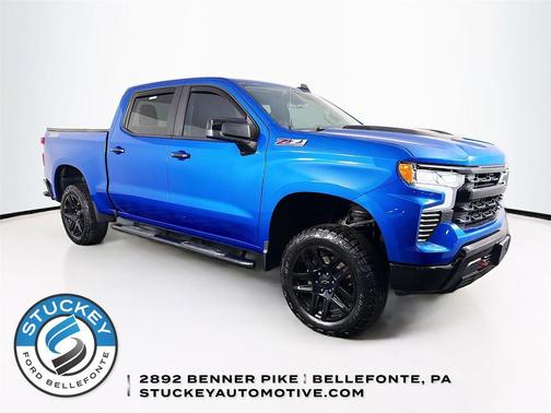 Glacier Blue Metallic 2022 Chevrolet Silverado 1500 LT Trail Boss
