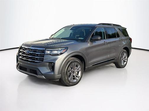 Carbonized Gray Metallic 2026 Ford Explorer Active