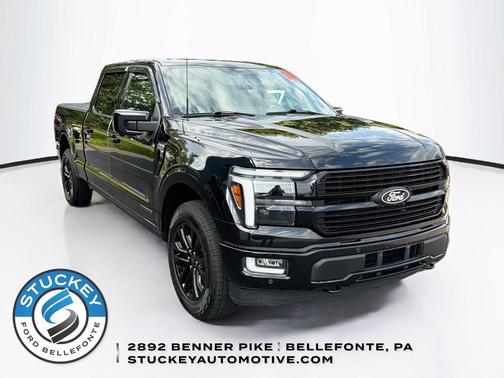 Agate Black Metallic 2024 Ford F-150 Platinum