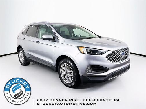 Iconic Silver Metallic 2024 Ford Edge SEL