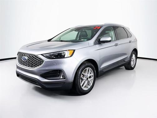 Iconic Silver Metallic 2024 Ford Edge SEL
