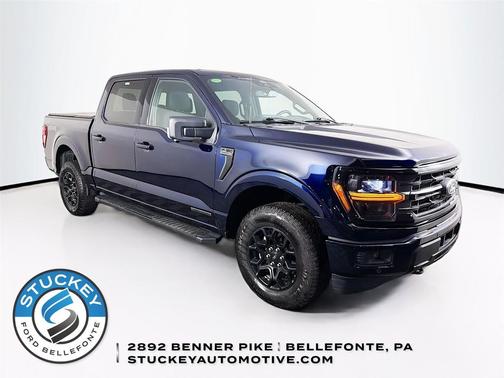Antimatter Blue 2025 Ford F-150 XLT