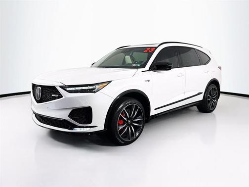 Platinum White Pearl 2023 Acura MDX Type S w/Advance Package