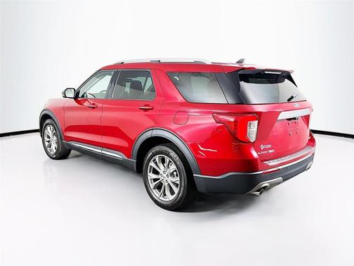 Rapid Red Metallic Tinted Clearcoat 2023 Ford Explorer Limited
