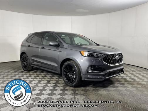 Carbonized Gray Metallic 2024 Ford Edge ST Line