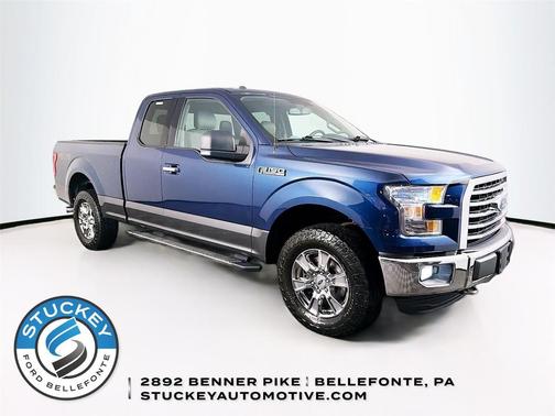 Blue Jeans Metallic/Magnetic Metallic 2016 Ford F-150 XLT
