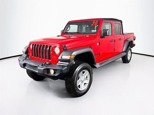 Firecracker Red Clearcoat 2020 Jeep Gladiator Sport S