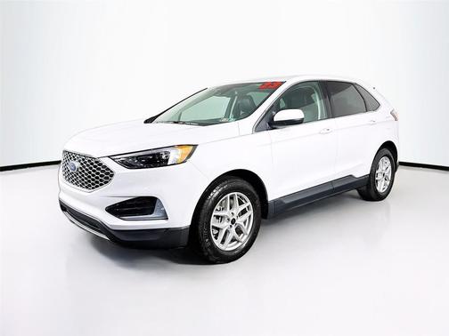 Oxford White 2023 Ford Edge SEL