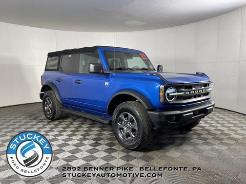Velocity Blue Metallic 2022 Ford Bronco Big Bend