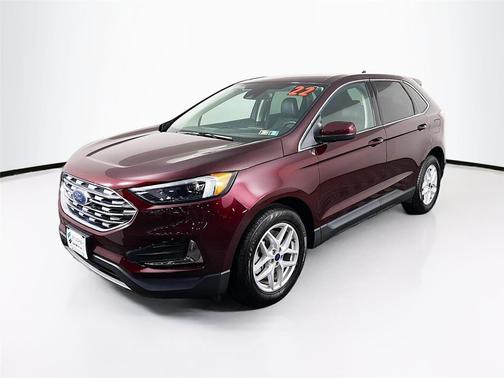 Burgundy Velvet Metallic Tinted Clearcoat 2022 Ford Edge SEL