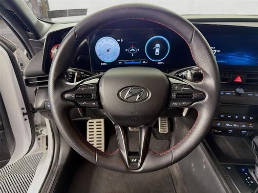 Lunar White 2023 Hyundai ELANTRA N Line