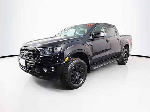 Shadow Black 2022 Ford Ranger LARIAT