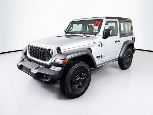 Silver Zynith Clearcoat 2024 Jeep Wrangler Sport