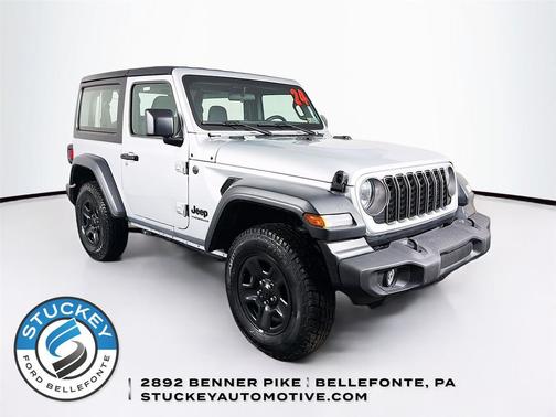 Silver Zynith Clearcoat 2024 Jeep Wrangler Sport