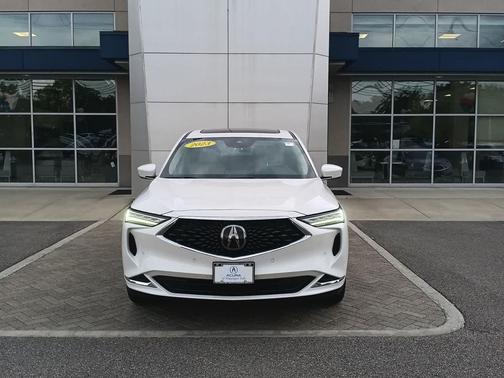 Platinum White Pearl 2023 Acura MDX Technology Package
