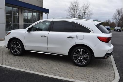 Platinum White Pearl 2020 Acura MDX 3.5L w/Technology Package