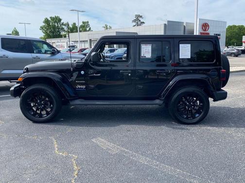 Black Clearcoat 2023 Jeep Wrangler 4xe Sahara