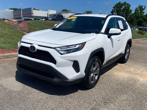 White 2022 Toyota RAV4 XLE