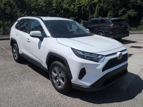White 2022 Toyota RAV4 XLE