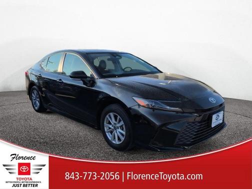 Midnight Black Metallic 2025 Toyota Camry LE