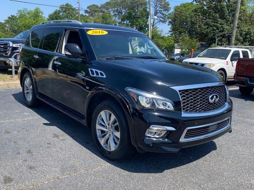 Black Obsidian 2016 INFINITI QX80 Base