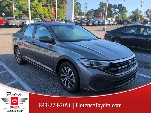 Platinum Gray Metallic 2024 Volkswagen Jetta 1.5T S