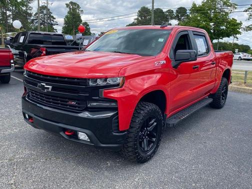 Red 2020 Chevrolet Silverado 1500 LT Trail Boss