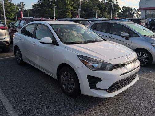 Clear White 2022 Kia Rio LX