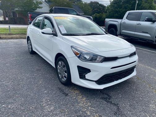 Clear White 2022 Kia Rio LX