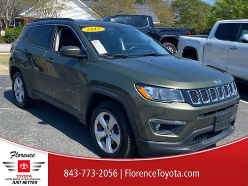 Olive Green Pearlcoat 2018 Jeep Compass Latitude