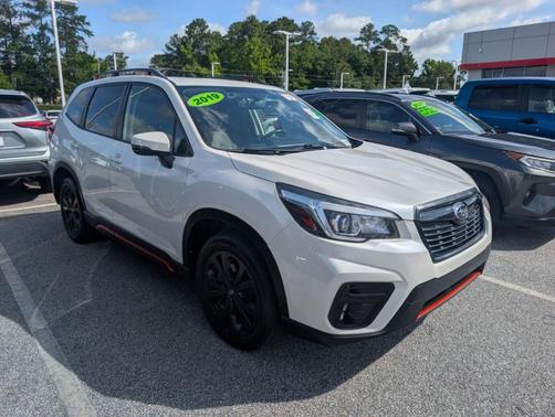 Crystal White Pearl 2019 Subaru Forester Sport