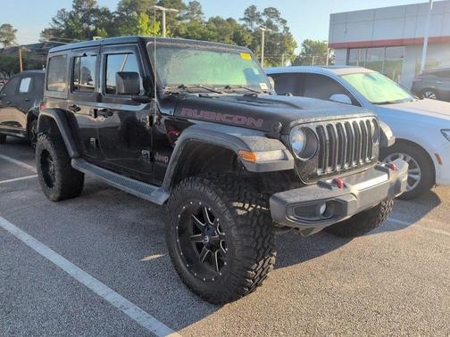 Black Clearcoat 2018 Jeep Wrangler Unlimited Rubicon