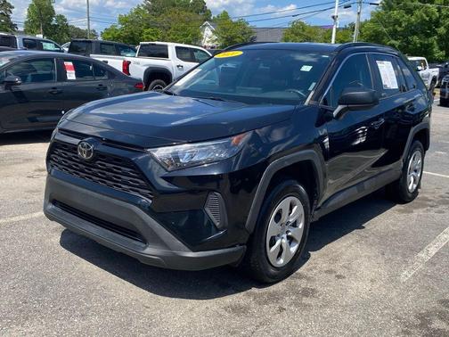 Midnight Black Metallic 2021 Toyota RAV4 LE